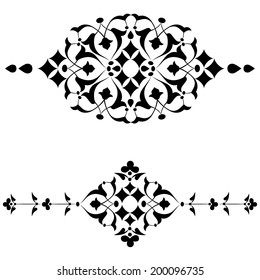 series of patterns designed by taking advantage of the former Ottoman