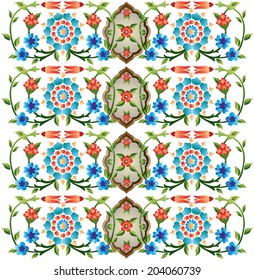 series of patterns designed by taking advantage of the former Ottoman