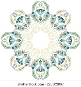 series of patterns designed by taking advantage of the former Ottoman