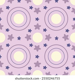 Series of patterns "Space Apples"