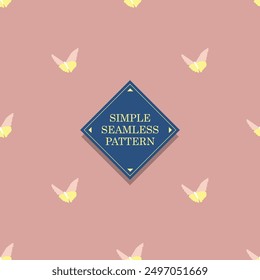 Series of simple smart casual seamless pattern in modern scandinavian motifs style for wallpaper fabric textile paper warp