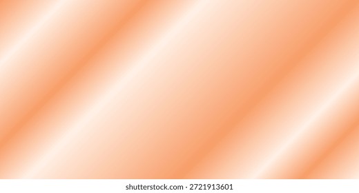 Uma série de listras diagonais suaves cria um plano de fundo dinâmico e texturizado. As cores passam de um pêssego macio para um branco brilhante, dando a impressão de um brilho metálico sutil ou uma textura de cetim. As linhas paralelas e a qualidade luminosa fazem dele um pano de fundo visualmente envolvente.