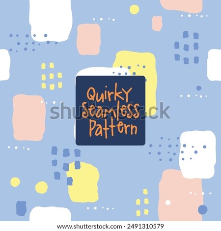 Series of stylish seamless patterns in abstract print motifs for fashion textile fabric wallpaper and more