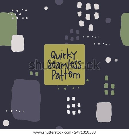 Series of stylish seamless patterns in abstract print motifs for fashion textile fabric wallpaper and more