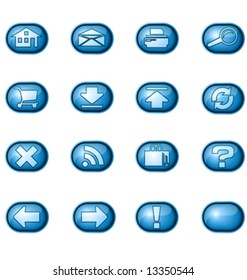 Series of web icons