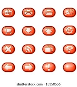 Series of web icons