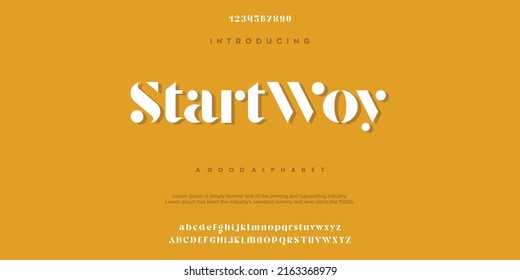 Serif classic design font vector illustration of alphabet letters.