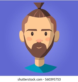 Serios man emotion
