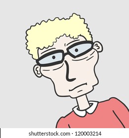 Serious kid