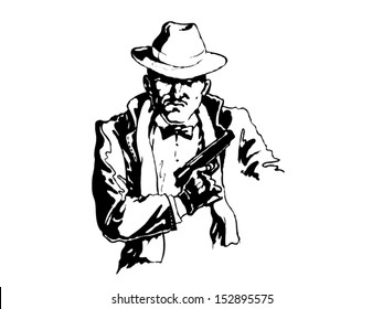 8,294 Mafia hat Stock Illustrations, Images & Vectors | Shutterstock