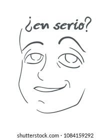 seriously question in spanish