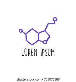serotonin doodle icon