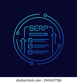 SERP-Zeilensymbol für Web