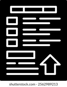SERP Solid Style Icon Design