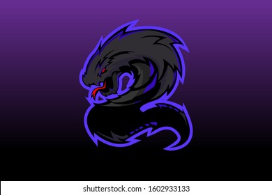 SERPENT MASCOT LOGO EPS VECTOR