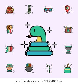 Serpent, snake icon. St.Patricks day icons universal set for web and mobile