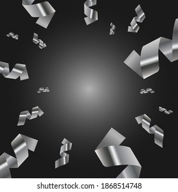 Serpentine, confetti, drawn in illustrator, you can add your own text here, can serve as a background for your ads