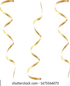 Serpentine on a white background. Vector