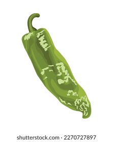 icono de serrano chile caliente vegetal