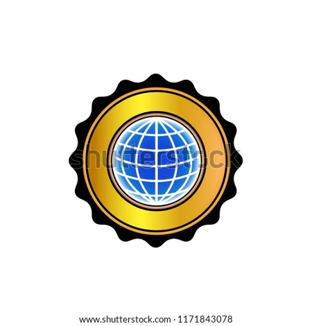 sertificate icon vector