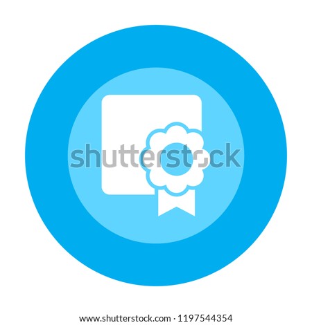sertificate vector icon