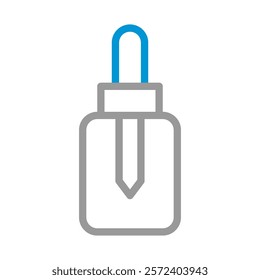 Serum bottle icon. Concept of skincare, beauty, and cosmetic.