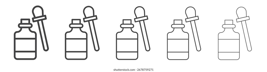 Serum icon design, logo, app, UI. Vector illustration, EPS