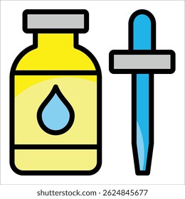 Serum Icon Element For Design