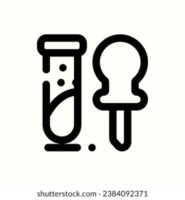 serum icon, isolated icon in light background, perfect for website, blog, logo, graphic design, social media, UI, mobile app