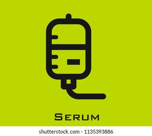 Serum icon signs
