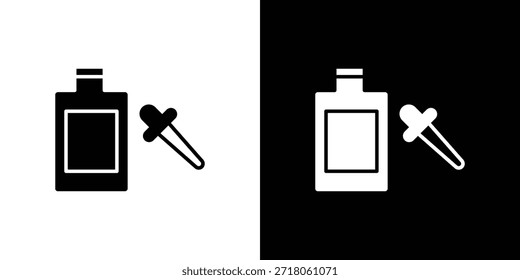 Icono de suero. Pictograma simple de alta calidad. Estilo sólido moderno