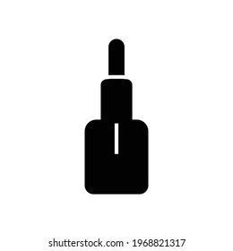 serum icon solid style vector
