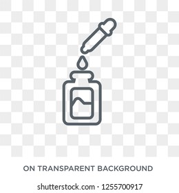 Serum icon. Trendy flat vector Serum icon on transparent background from Health and Medical collection. High quality filled Serum symbol use for web and mobile
