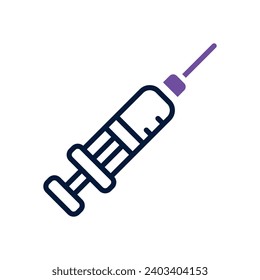 serum icon. vector dual tone icon for your website, mobile, presentation, and logo design.