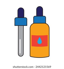serum icon vector illustration design template
