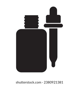 diseño del logotipo de la ilustración del vector del icono sérico