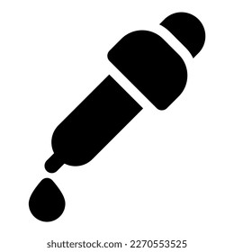 Serumvektorsymbol-Illustrationsgerät