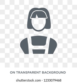 Servant icon. Servant design concept from Hotel collection. Simple element vector illustration on transparent background.