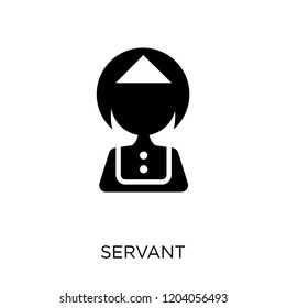 Servant icon. Servant symbol design from Hotel collection. Simple element vector illustration on white background.