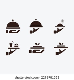 Serve Icon Isolated on White Background. Vector illustration