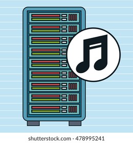 server computer music note