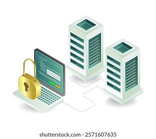 Server computer network security analyst performance