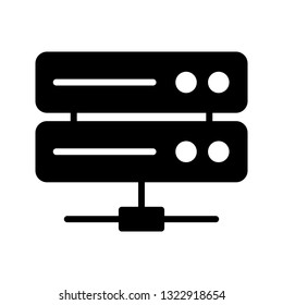 server connection glyph icon 