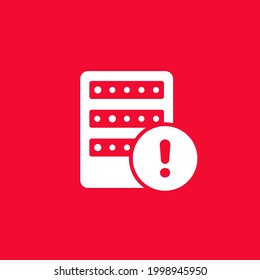 Server Crash Or Error Icon