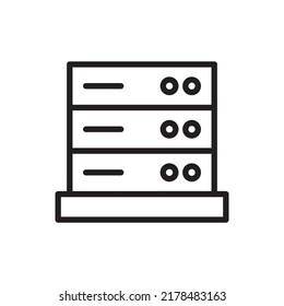 Server, Data, Flat Isolated Mobile Web Hosting