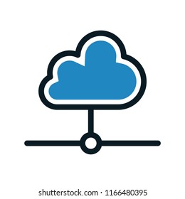 Server and Data Icon