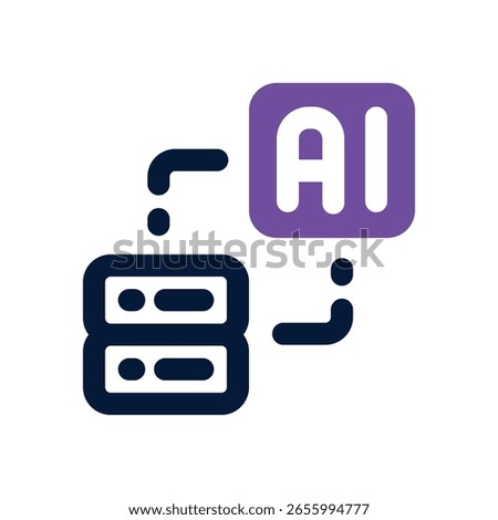 server duotone icon. Sleek and modern vector icon for websites, mobile apps, marketing materials, and corporate design. Fully scalable and ready to use.