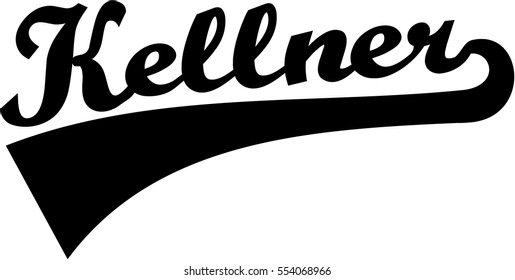 Server - german word with retro font