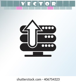 Server up icon.