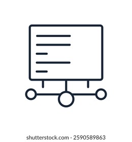 Server icon collection .design style with background
